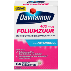 Davitamon Foliumzuur met Vitamine D3
